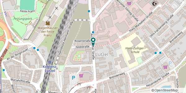 Karte: Standort von Galleria Lebensart GmbH