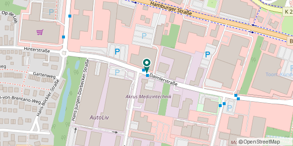 Karte: Standort von BZ Kontor - Baustoffzentrum GmbH