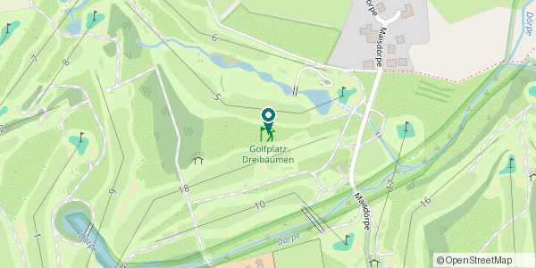 Karte: Standort von BG Dreibäumen GmbH