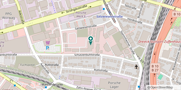 Karte: Standort von Neue Arbeit Dienstleistungsagentur GmbH, Gottfried-Keller-Str. 18 c, 70435 Stuttgart