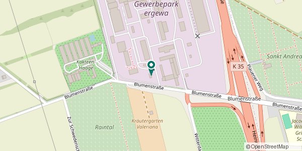 Karte: Standort von EFLM-Logistik UG (haftungsbeschränkt)