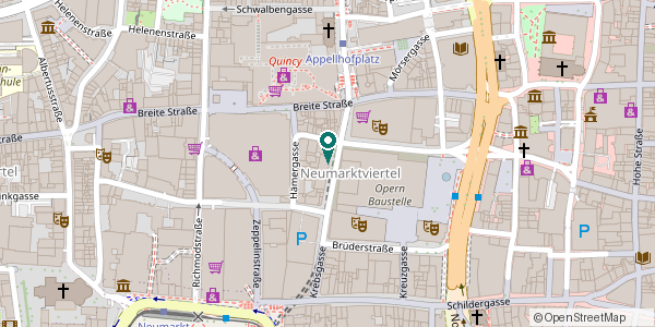 Karte: Standort von Act HeadQuarter Media GmbH