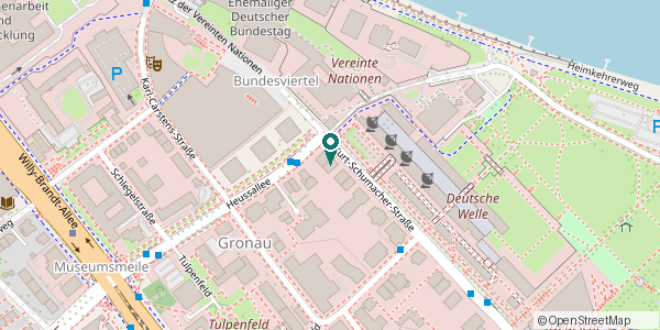 Karte: Standort von GreenArch Planungsgesellschaft mbH